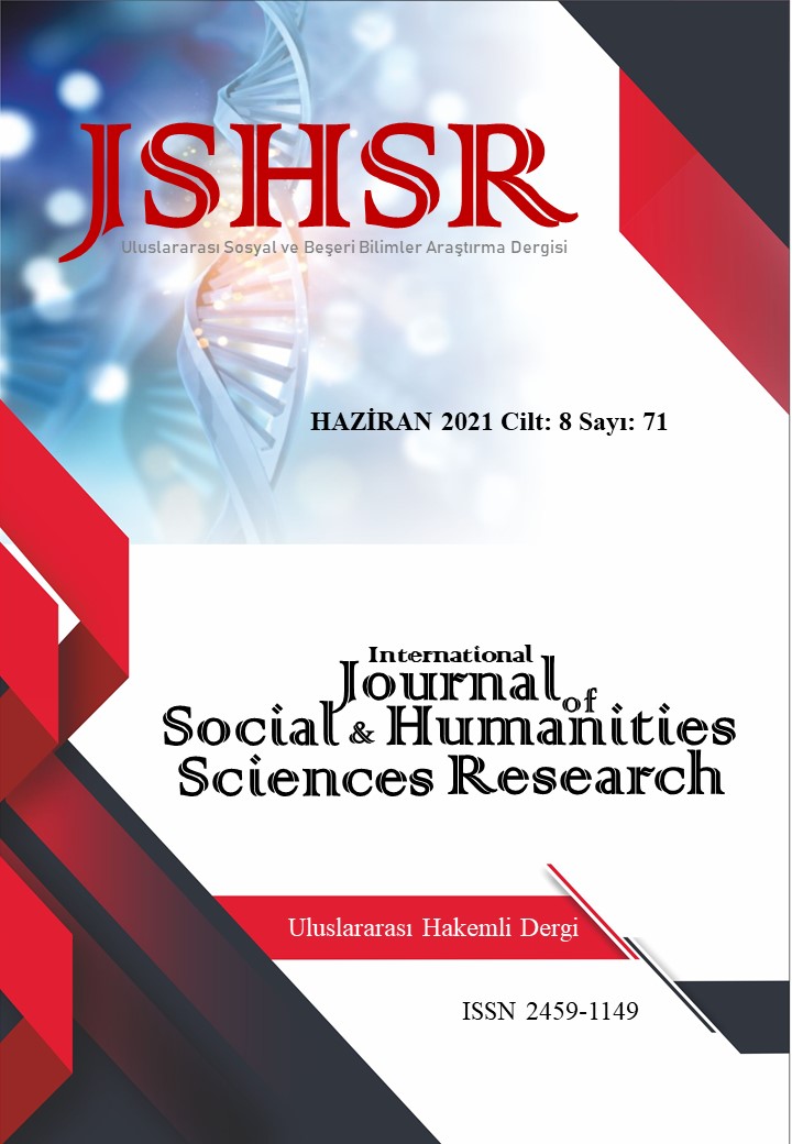 					Cilt 8 Sayı 71 (2021): İnternational Journal of Social and Humanities Sciences Research (JSHSR) Gör
				
