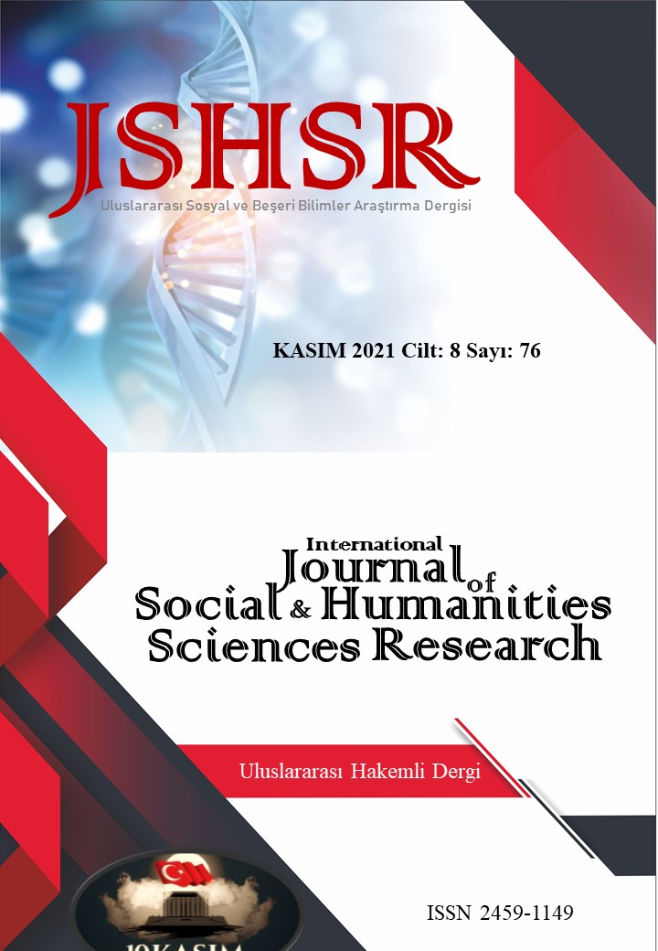					Cilt 8 Sayı 76 (2021): İnternational Journal of Social and Humanities Sciences Research (JSHSR) Gör
				